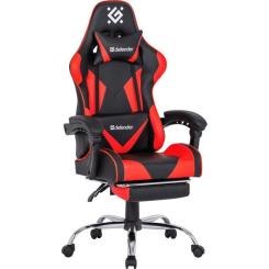 Кресло игровое Defender Pilot Black/Red Фото