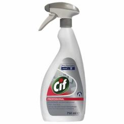 Спрей для чистки ванн Cif Professional 2в1 750 мл Фото