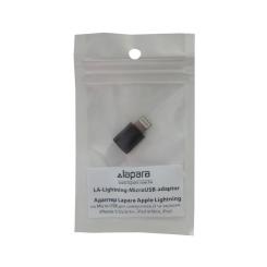 Переходник Lapara Lightning to Micro USB Фото 1