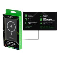Батарея универсальная Vinga 10000 mAh Wireless Magnetic QC+PD Фото 6