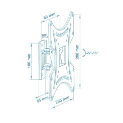 Кронштейн Walfix R-323B Фото 1