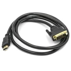 Кабель мультимедийный PowerPlant HDMI M to DVI M 1.5m Фото