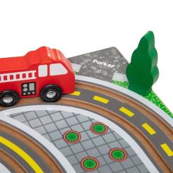 Игровой набор Melissa&Doug деревянный футляр "Город" Фото 3