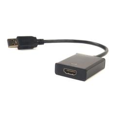 Переходник PowerPlant USB 3.0 M to HDMI female Фото