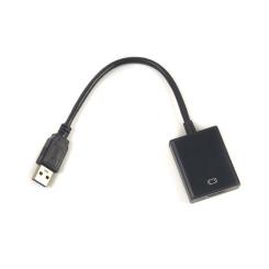 Переходник PowerPlant USB 3.0 M to HDMI female Фото 1