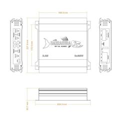 Автомобильный усилитель DL Audio Gryphon Barracuda 2.65 Фото 4