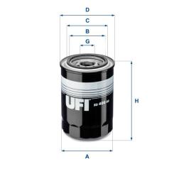 Фильтр масляный UFI 23.486.00 Фото