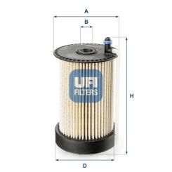 Фильтр топливный UFI 26.031.00 Фото