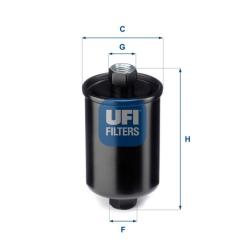 Фильтр топливный UFI 31.741.00 Фото