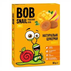 Конфета Bob Snail Равлик Боб натуральні Мангові 60 г Фото