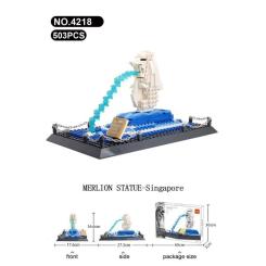 Конструктор Wange Статуя Мерлион, Сингапур Фото 3