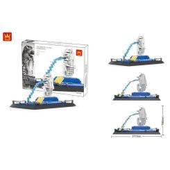 Конструктор Wange Статуя Мерлион, Сингапур Фото 4