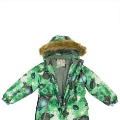 Комбинезон детский Huppa FENNO 36240030 зелений з принтом 122 Фото 3