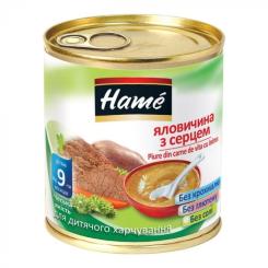 Детское пюре Hame говядина с сердцем, 100 г Фото