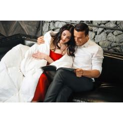 Одеяло MirSon пуховое Luxury Exclusive 078 легкое 172x205 см Фото 10