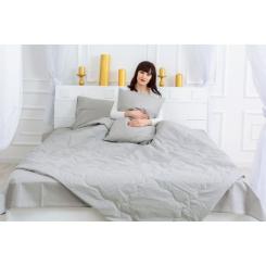 Одеяло MirSon антиаллергенное Летнее BamBoо №2376 Light Gray 172 Фото 3