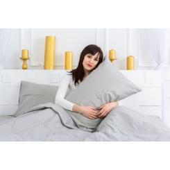 Одеяло MirSon антиаллергенное Летнее BamBoо №2376 Light Gray 172 Фото 4