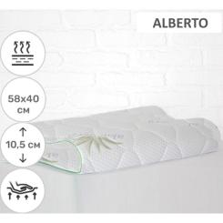 Подушка MirSon ортопедическая №6018 Green nature Alberto 58х40х10 Фото 1