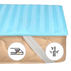 Наматрасник MirSon Valentino Bamboo 604 90х200 см Фото