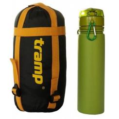 Спальный мешок Tramp Windy Light Orange/Grey Left Фото 10