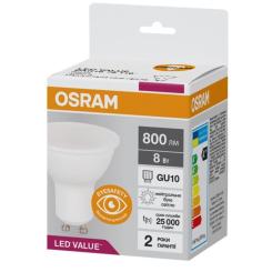 Лампочка Osram LED GU10 8W 800Lm 4000K 230V PAR16 Фото 1