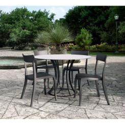 Кухонный стул PAPATYA hera-sp черный Фото 1