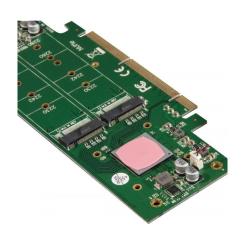 Плата расширения Frime PCI-E-4хM.2, ASM2824 Фото 3