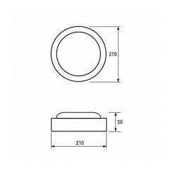 Светильник Eurolamp LED-NLR-12/55(F) Фото 1