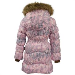 Пальто детское Huppa GRACE 1 17930155 cветло-розовый с принтом 122 Фото 2