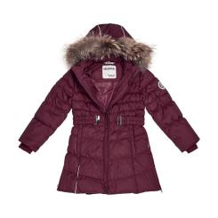 Пальто детское Huppa YASMINE 12020055 бордовый 152 Фото 3