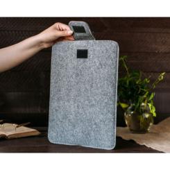 Чехол для ноутбука Gmakin 14 Macbook Pro, Light Gray Фото 10