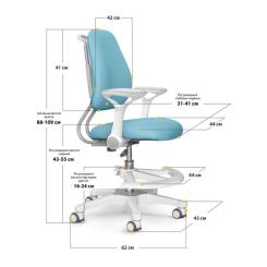 Детское кресло Evo-kids s Mio Ergo Blue Фото 3