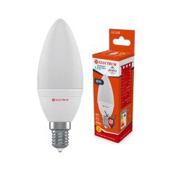 Лампочка Electrum С37 8W PA LC-32 E14 3000K PERFECT Фото 1