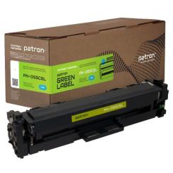 Картридж Patron Canon 055 cyan Green Label Фото