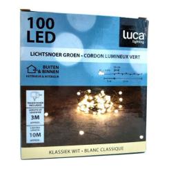 Гирлянда Luca Lighting Струна зеленая, 13 м теплый белый Фото 3
