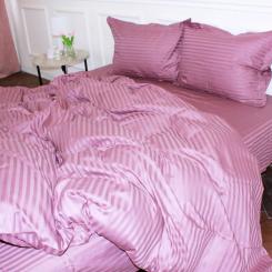 Постельное белье MirSon Satin 30-0008 SmokyPink 160х220 Сімейний Фото