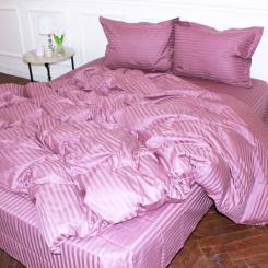 Постельное белье MirSon Satin 30-0008 SmokyPink 160х220 Сімейний Фото 1