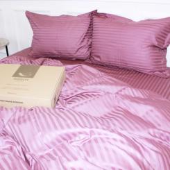 Постельное белье MirSon Satin 30-0008 SmokyPink 160х220 Сімейний Фото 2
