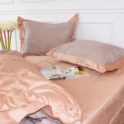 Постельное белье MirSon Satin Жаккард Golden wheat 175х210 Фото 6