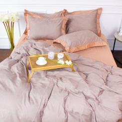 Постельное белье MirSon Satin Жаккард Golden wheat 175х210 Фото 7