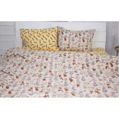 Постельное белье MirSon Бязь 17-0530 Bambi Сімейний 160x220 Фото 1