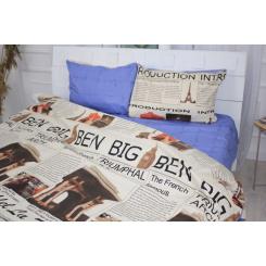 Постельное белье MirSon Бязь 17-0536 Big Ben 2х160х220 Фото 2