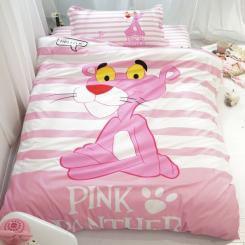 Постельное белье MirSon Бязь Premium 17-0110 Pink Pantere 175х210 Фото