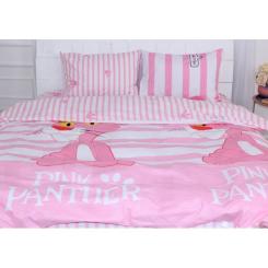 Постельное белье MirSon Бязь Premium 17-0110 Pink Pantere 175х210 Фото 1