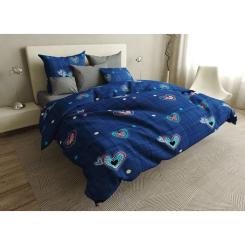 Постельное белье MirSon Бязь Premium 17-0366 Lusaka Євро Фото