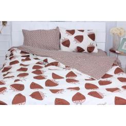 Постельное белье MirSon Бязь Premium 17-0465 Daisy Сімейний 160x220 Фото 1