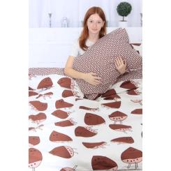 Постельное белье MirSon Бязь Premium 17-0465 Daisy Сімейний 160x220 Фото 3