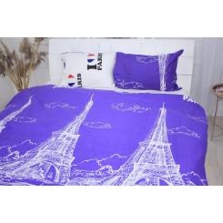 Постельное белье MirSon Бязь Premium 19-0426 Fucsia 143х210х2 Фото 2