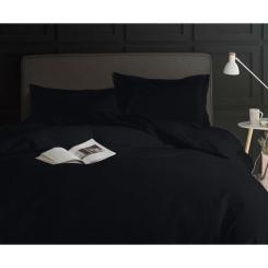 Постельное белье MirSon Сатин 0848 Blue Black 143х210 Фото