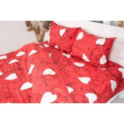 Постельное белье MirSon Сатин 22-1275 Marble heart Сімейний Фото 1